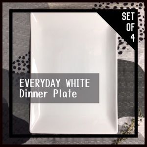 EVERYDAY WHITE | Dinner Plate Set (Set of4)